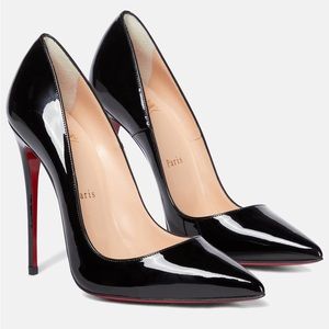 Christian Louboutin So Kate 120 Patent Leather Pumps